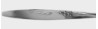 Enchantment aka Gentle Rose 1960 - Dinner Knife Solid Handle Modern Stainless Blade