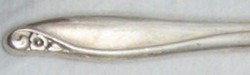 Flowertime 1963 - Pie or Cake Server Flat Handle Pierced