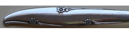 Forest Flowers aka Silver Flowers 1960 - Vegetable Spoon or Pierced Table Spoon