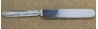 La Concorde 1910 - Dinner Knife Solid Handle Bolster Blunt Plated Blade