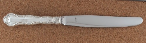 Louis De France - Birks  - Dinner Knife Hollow Handle Modern Stainless Blade