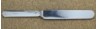 La France 1920 - Dinner Knife Solid Handle Bolster Blunt Plated Blade Large