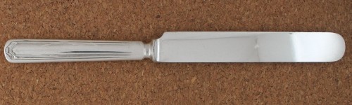 Lexington 1914 - Luncheon Knife Solid Handle Bolster Blunt Plated Blade