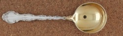 Louis De France - Birks  - Round Bouillon Soup Spoon Gold Wash