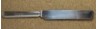 Louvain 1918 - Dinner Knife Solid Handle Bolster Blunt Plated Blade