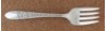 Rose and Leaf 1937 - Salad or Dessert Fork