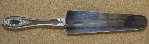 Old Colony 1911 - Pie or Cake Server Hollow Handle Narrow Plated Blade