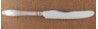 Roseland aka De Sancy 1915 - Dinner Knife Hollow Handle Bolster Old French Plated Blade