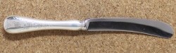 Queen Mary  - Personal Butter Knife Hollow Handle Modern Blade Monogram M or W