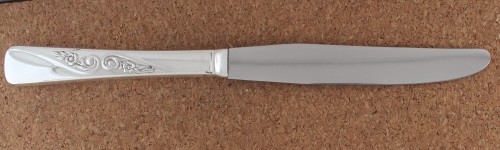 Revelation aka Precious Flower 1953 - Dinner Knife Hollow Handle Modern Stainless Blade