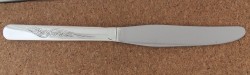 Revelation aka Precious Flower 1953 - Dinner Knife Solid Handle Modern Stainless Blade