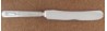 Roanoke 1913 - Dinner Knife Solid Handle Old French Plated Blade