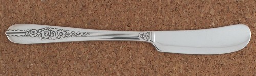 Royal Rose 1939 - Personal Butter Knife Flat Handle Paddle Blade