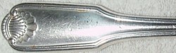 Silver Shell 1978 - Round Bouillon Soup Spoon