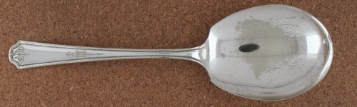 Thelma aka Hampton 1928 - Berry or Casserole Spoon  plating loss on bowl