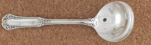 Trumpet Vine 1912 - Round Bouillon Soup Spoon