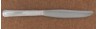 Wentworth 1938 - Dinner Knife Solid Handle Modern Stainless Blade