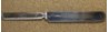 Wildwood 1908 - Dinner Knife Solid Handle Bolster Blunt Plated Blade